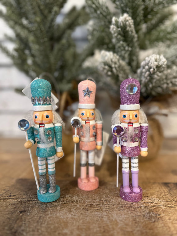 Kurt S. Adler Nutcracker Ornaments | Hollywood Pastel