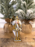 Kurt S. Adler Nutcracker Ornaments | Gold+Silver