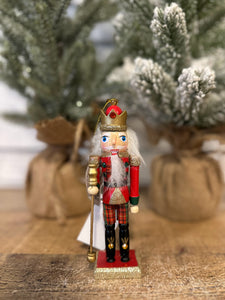 Kurt S. Adler Nutcracker Ornaments | Plaid Traditional