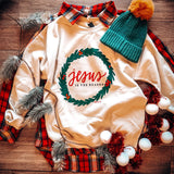 Jesus Is The Reason Sweatshirt | Sand