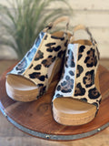 Corky's Carley Wedge | Gold Leopard