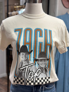 Zach Top Concert Tee | Cream