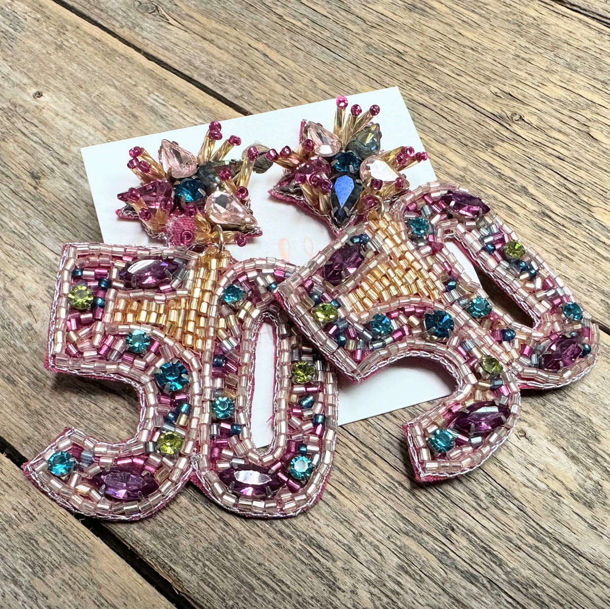 Birthday Statement Earrings | 50