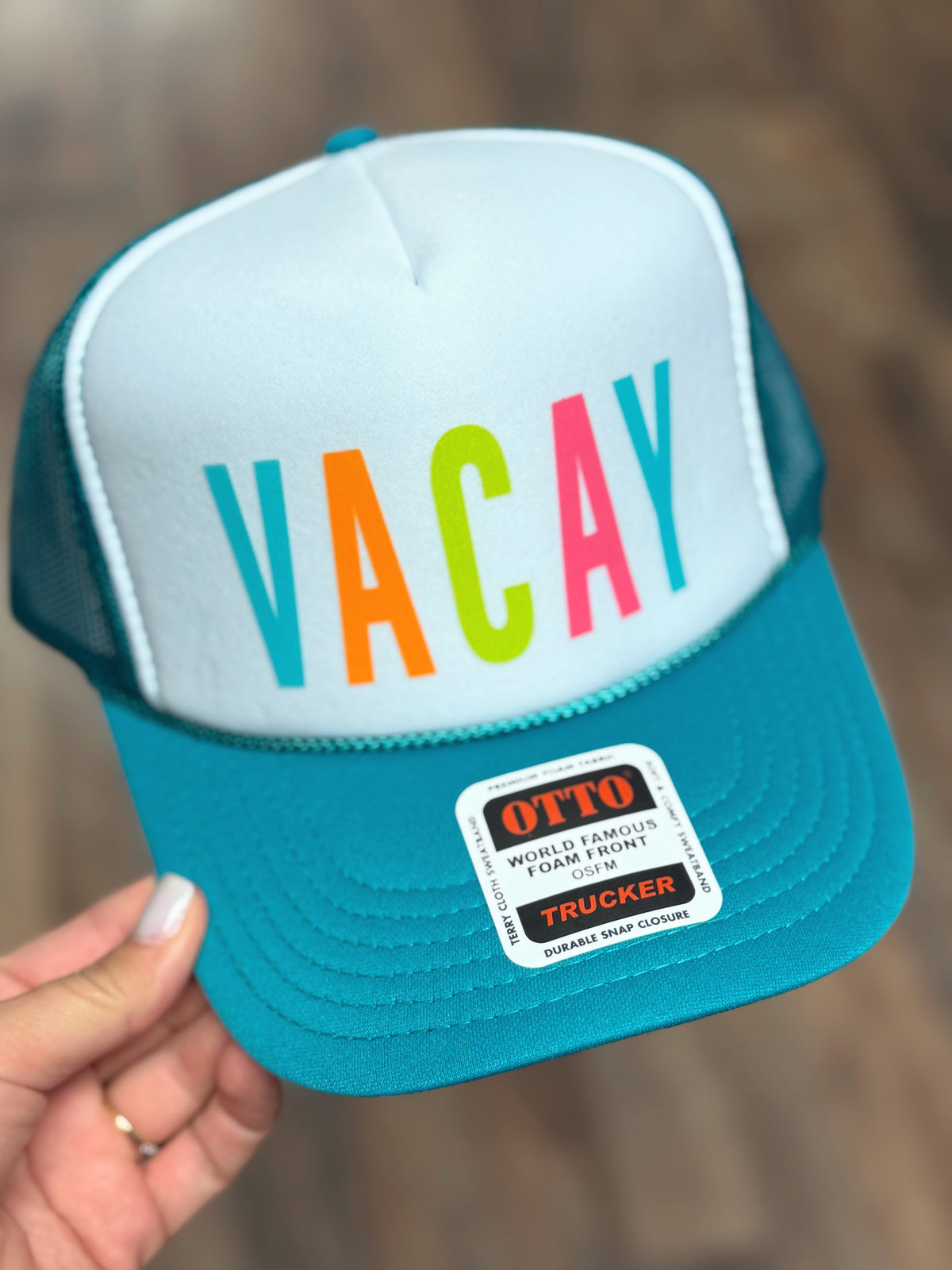 VACAY Trucker Cap | Jade