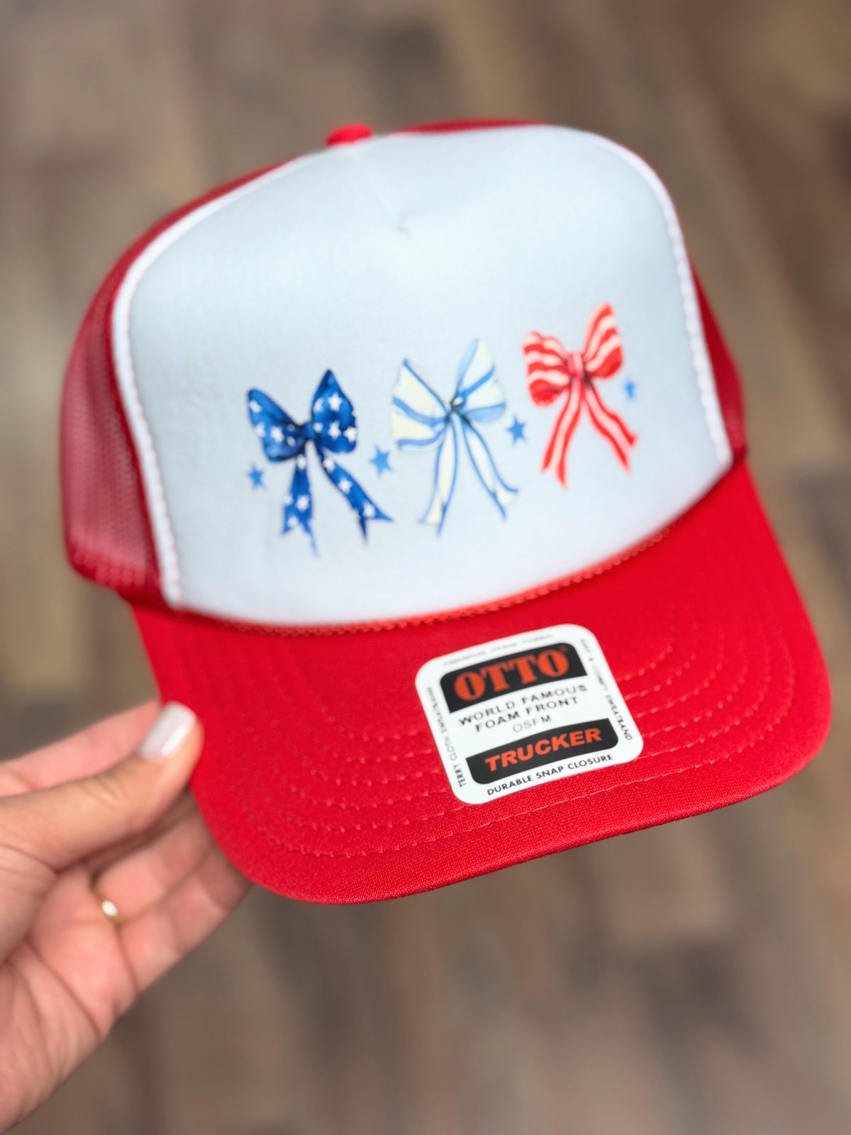 USA Bows Trucker Cap | Red