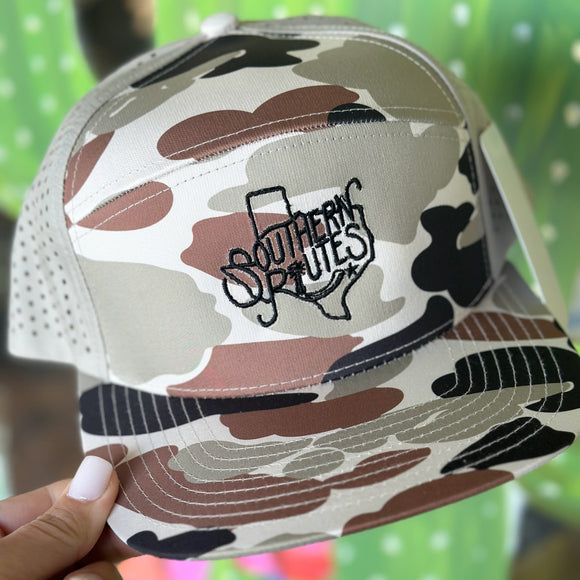 Southern Routes Texas Camo Cap | Beige