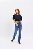 Judy Blue Jeans | High Waist Straight Fit Dark