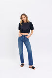 Judy Blue Jeans | High Waist Straight Fit Dark