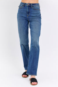 Judy Blue Jeans | High Waist Straight Fit Dark