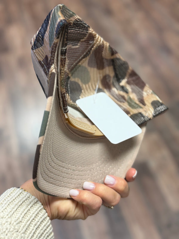 Make Heaven Crowded Foam Trucker Cap | Duck Camo