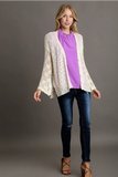 Pleated Sleeve Top | Orchid