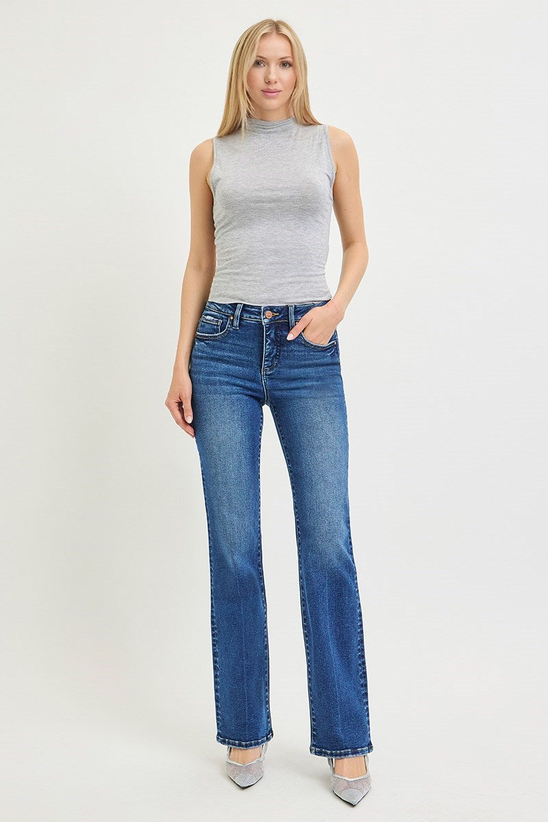 Risen Jeans | Tummy Control High Rise Straight