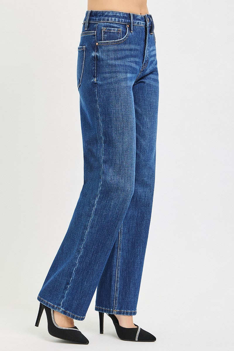 Risen Jeans | Tummy Control 4-Way Stretch Straight Leg