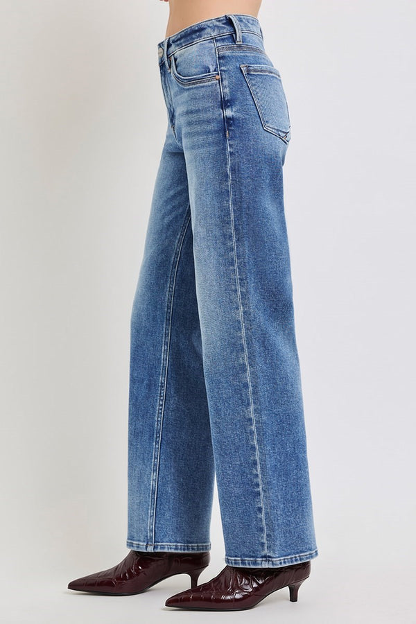 Risen Jeans | Mid Rise Ankle Straight