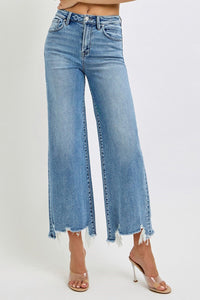 Risen Jeans | High Rise Crop Wide
