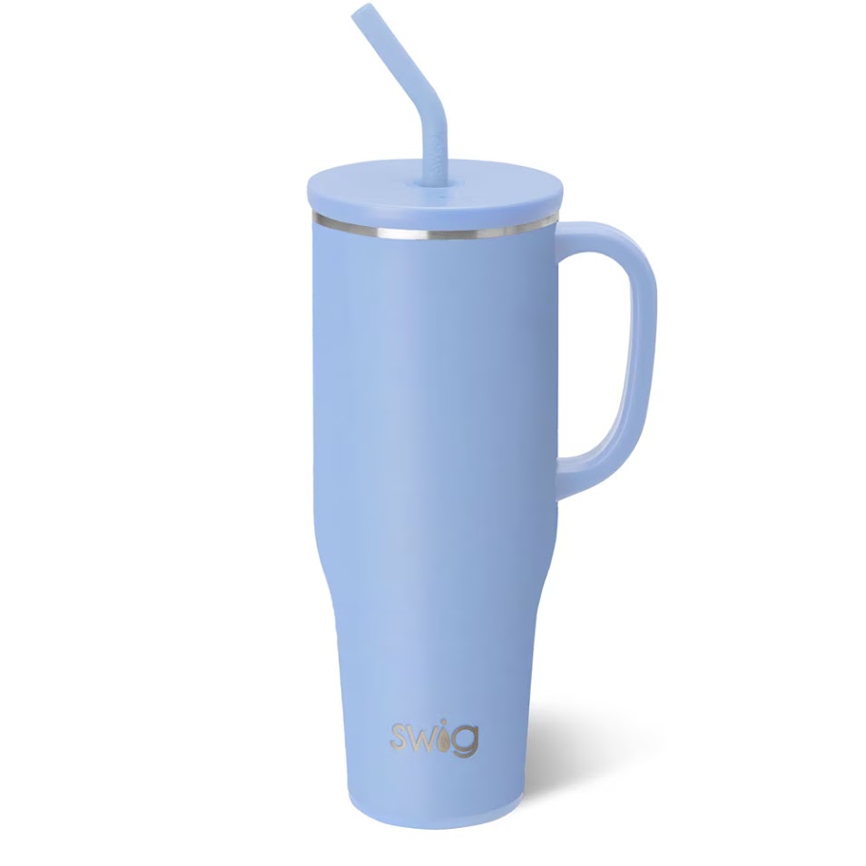 Swig 40oz Mega Mug | Shimmer Periwinkle