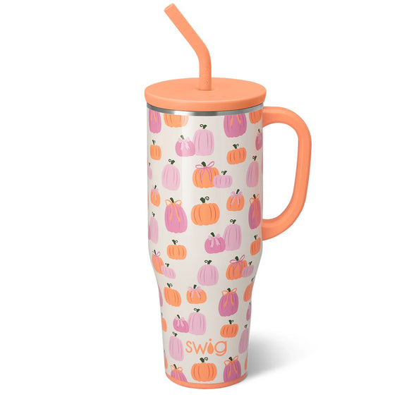 Swig 40oz Mega Mug | Pumpkins & Bows