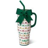 Swig 40oz Mega Mug | Christmas Bows