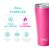 Swig Tumbler 32 oz. | Hot Pink