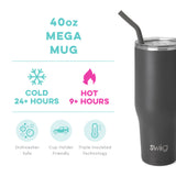 Swig Mega Mug (40oz) | Grey