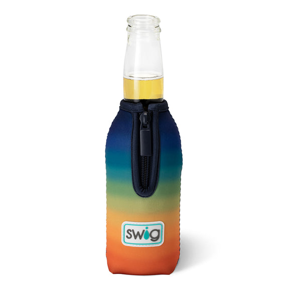 Swig Bottle Coolie | Retro Rainbow