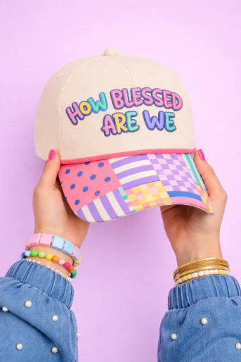 How Blessed Are We Trucker Cap | Patch Work