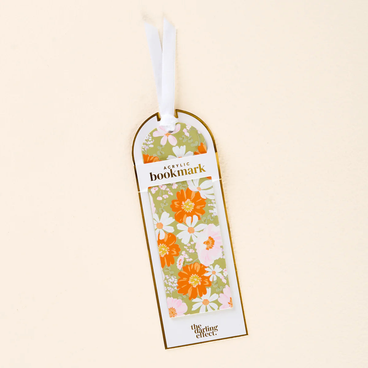 Acrylic Bookmark | Bouquet Beauty Sage