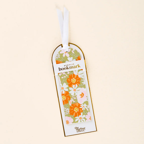 Acrylic Bookmark | Bouquet Beauty Sage