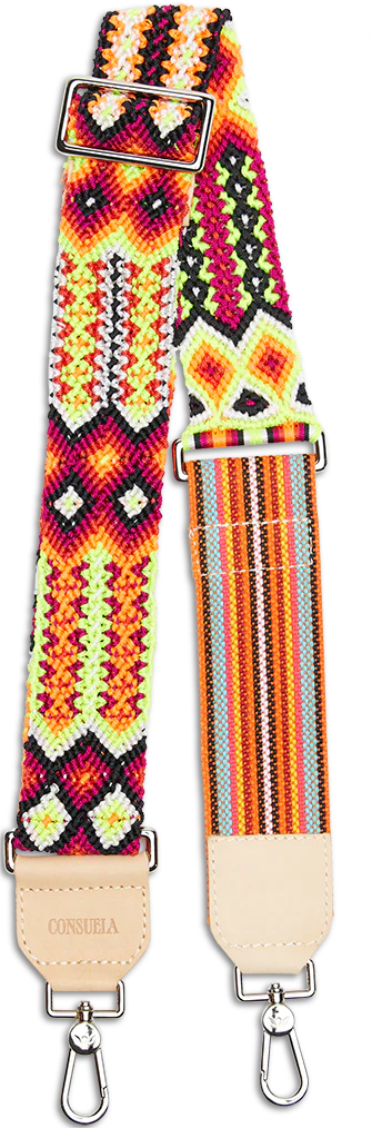 Consuela | Crossbody Woven Strap | 2" Sunrise