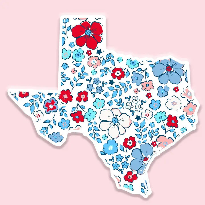 Texas Floral | Sticker
