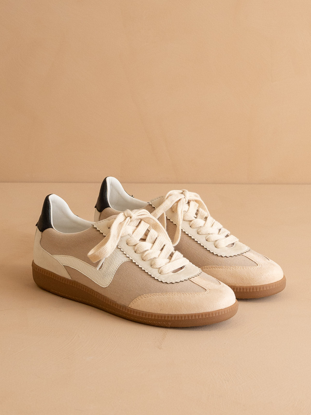 The Kyla Classic Low Top Sneaker | Almond