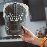 Blessed Mama Trucker Cap | Black