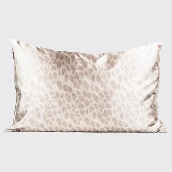 KITSCH Leopard Satin Pillow Case | Standard