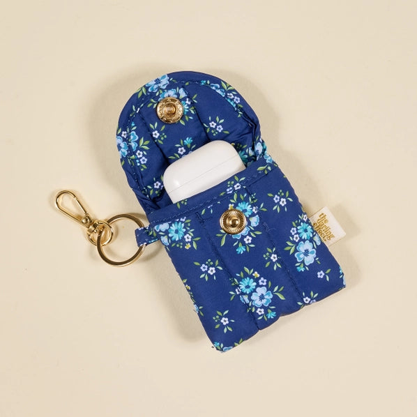 Puffy Earbud Case Keychain | Endless Daydream Navy