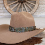 Western Feather Hat Band | Dove