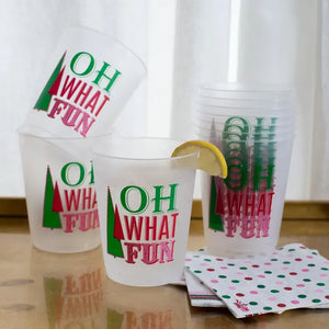 Oh What Fun | Frosted Party Cups