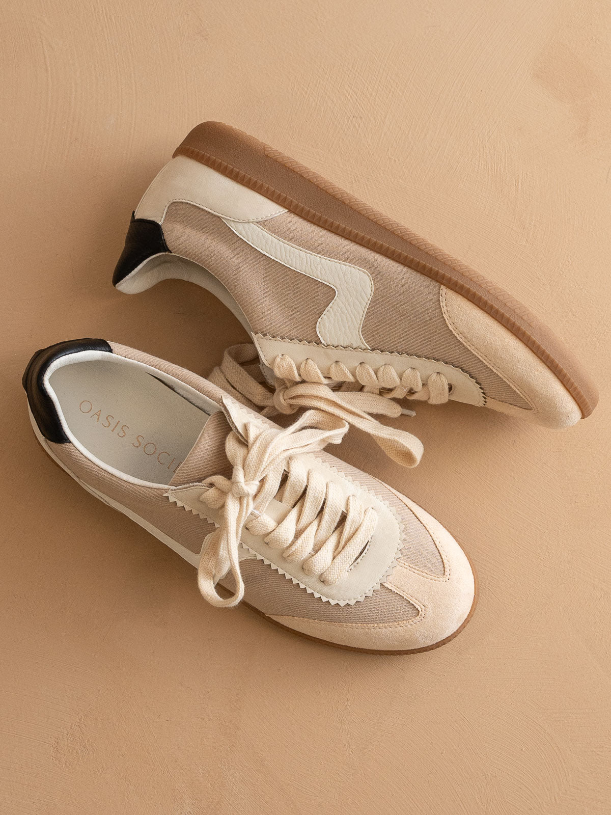 The Kyla Classic Low Top Sneaker | Almond