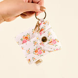 Puffy Earbud Case Keychain | Endless Daydream Cream