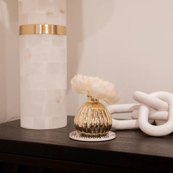 Sweet Grace Flower Diffuser | Mercury Glass