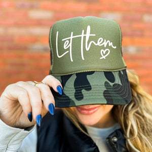 Let Them Foam Trucker Cap | Camo