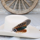 Feather Handmade Bundled Hat Accent | Terlingua