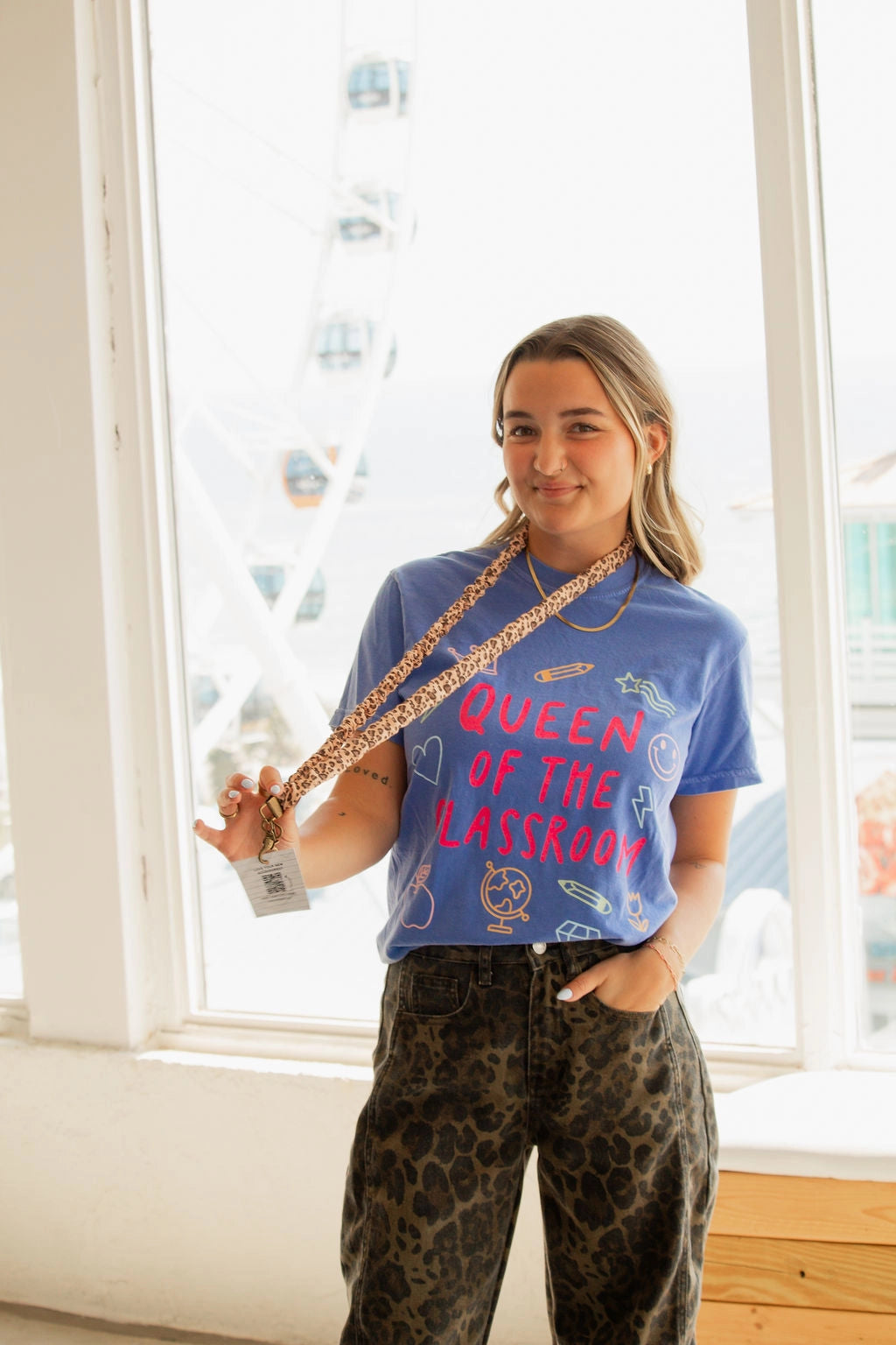 Flex & Go Lanyard | Bold & Fearless Leopard