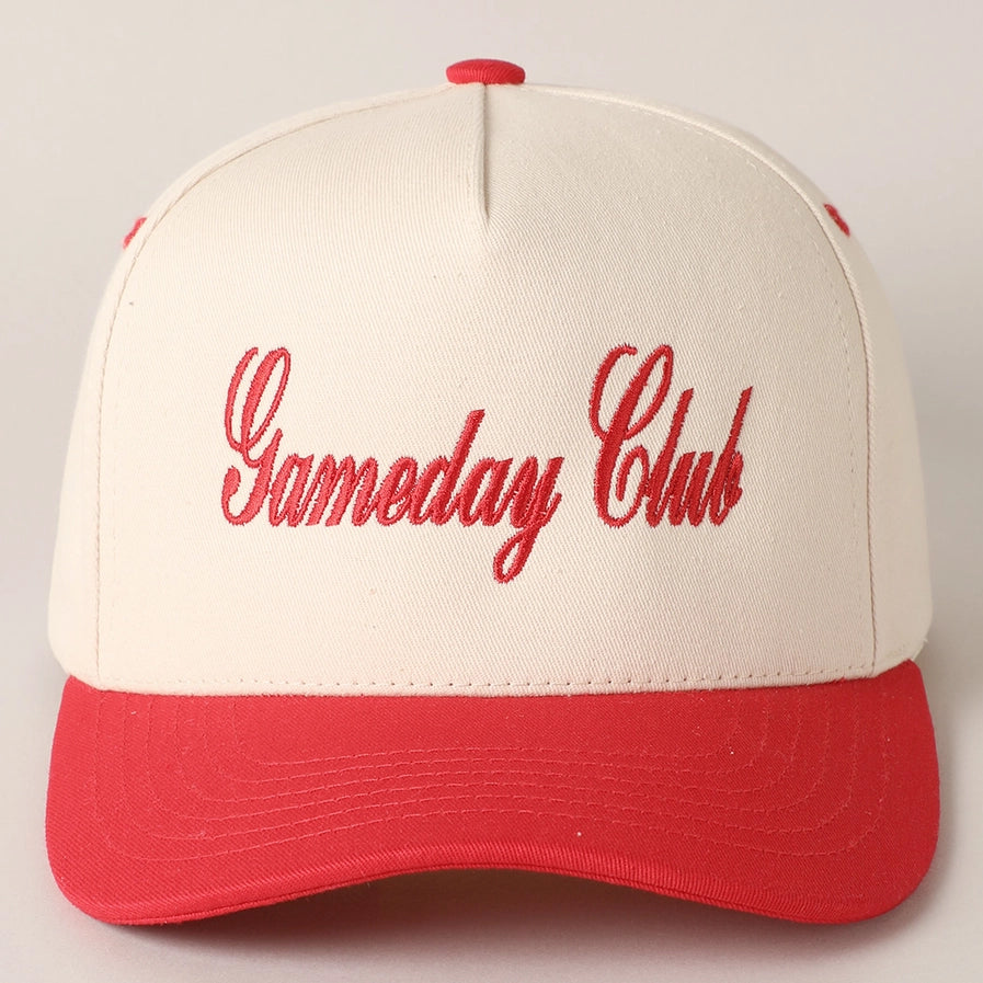 Gameday Club Trucker Cap | Red
