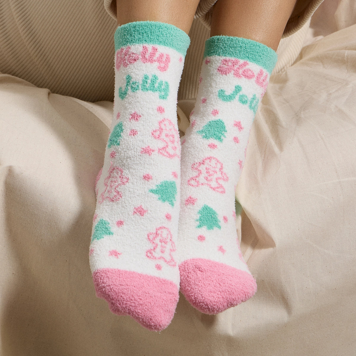 Holly Jolly | Christmas Socks 4pk Bundle Set