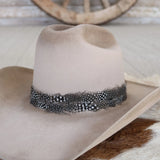 Western Feather Hat Band | Birch