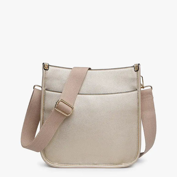 Posie Vegan Leather Bag | Gold