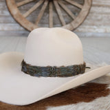 Western Feather Hat Band | Dove