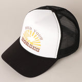 Hold Your Horses Trucker Cap | Black/White