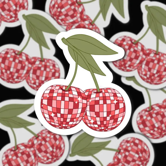 Disco Cherries | Sticker