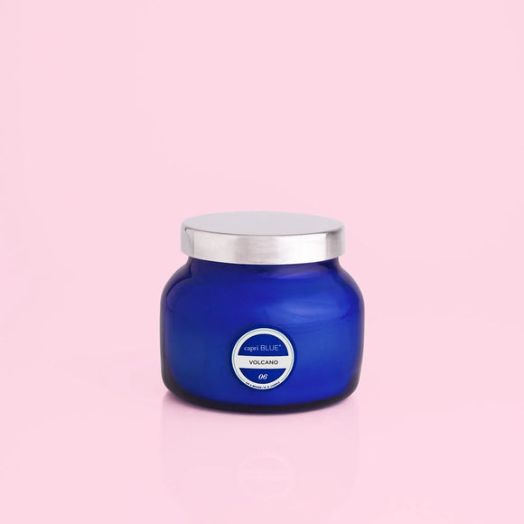 Capri Blue Volcano | Petite Signature Jar Candle Blue